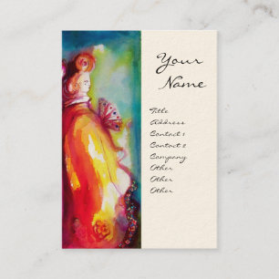 Carte De Visite LA TROISIÈME MASQUE / Costume Designer, Artiste th