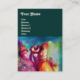 Carte De Visite LA TROISIÈME MASQUE / Costume Designer, Artiste th