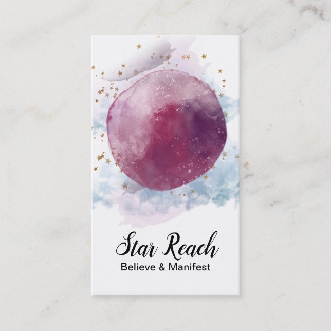 Carte De Visite L'abrégé sur *~* tient le premier rôle l'univers (Devant)
