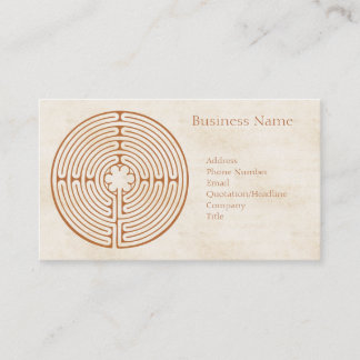 Carte De Visite Labyrinthe de Chartres