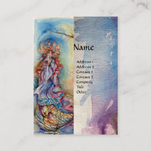 Carte De Visite LADY OF THE LAKE crème monogramme