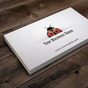 Carte de visite Ladybug simple
