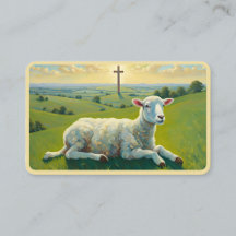 L'agneau et la Croix sainte