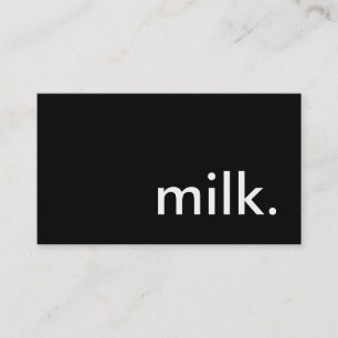 Carte De Visite lait