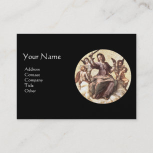 Carte De Visite L'Allégation de la JUSTICE Fresco par Raffaello Sa