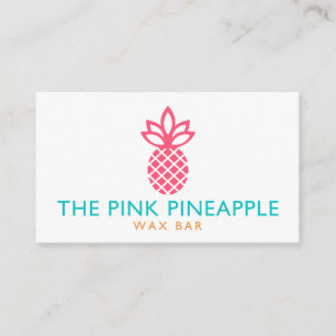 Carte De Visite L'ananas rose