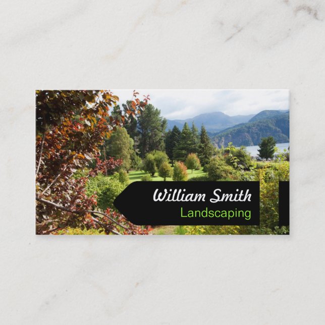 Carte De Visite Landscaping (Devant)