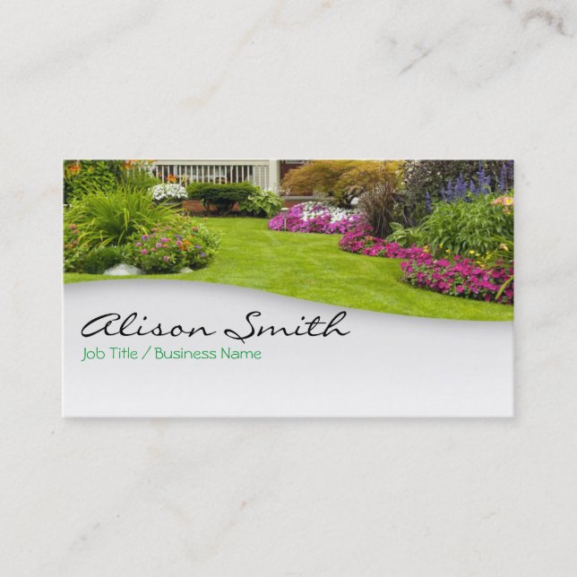 Carte De Visite Landscaping (Devant)