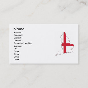 Carte De Visite L'Angleterre