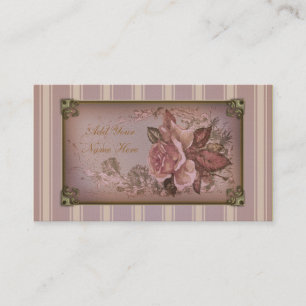 Carte De Visite L'antiquité s'est levée (le rose)
