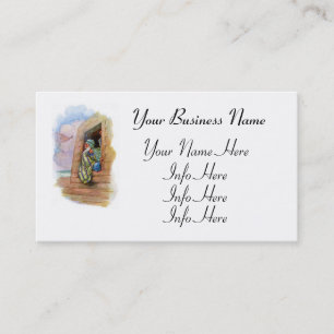 Carte De Visite L'arche de Noé en mer