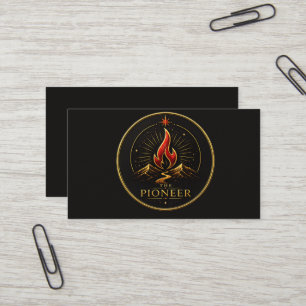 Carte De Visite L'archétype personnel de pionnier Bélier