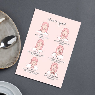 Carte De Visite Lash/Brow Aftercare Instructions & Appointment