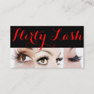 Carte De Visite Lash Extensions Lashes Beauté Cosmetologie Salon