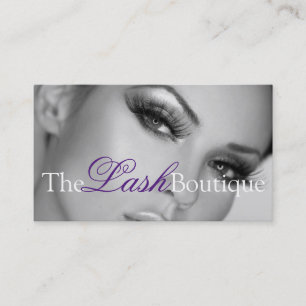 Carte De Visite Lash Extensions Lashes Beauté Cosmetologie Salon