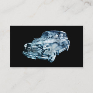 Carte De Visite lavage de voiture double exposition