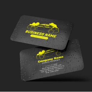 Carte De Visite Lavage de voiture & service de detailing de voitur