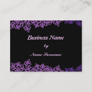 Carte De Visite Lavender Deco