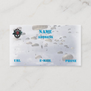 Carte De Visite le 7ème groupe de forces spéciales contrôle le