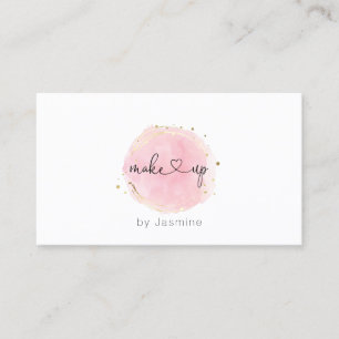 Carte De Visite Le beau rose de ★ composent