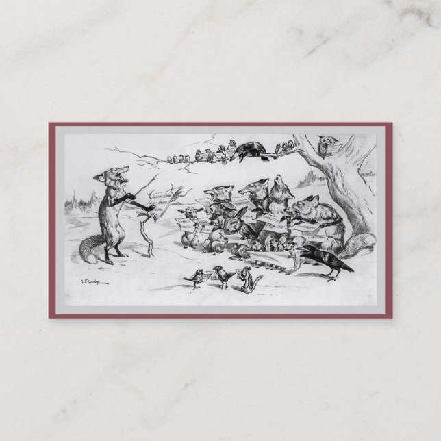 Carte De Visite Le choeur - bilatéral (Devant)