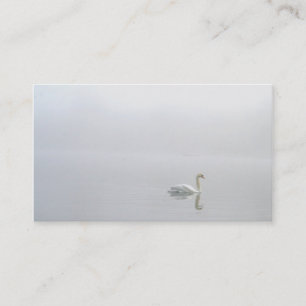 Carte De Visite Le cygne dans la fosse