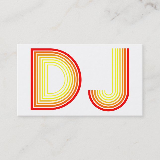 CARTE DE VISITE LE DJ (Devant)
