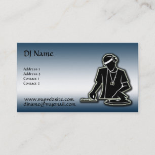 Carte De Visite Le DJ - Amélioré