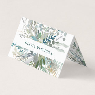 Carte De Visite Le feuillage des bois