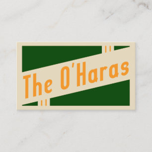Carte De Visite le groupe de jazz o'haras