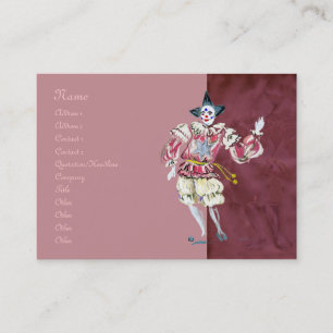 Carte De Visite Le joker dans le paquet potelé