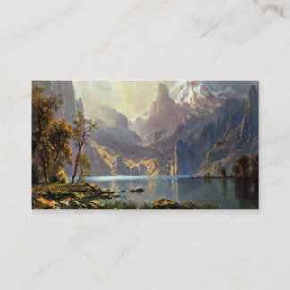 Carte De Visite Le lac Tahoe peignant l'art du Nevada par Albert
