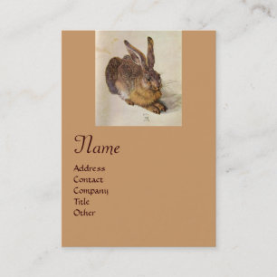 Carte De Visite LE LAPIN ( Jeune Lièvre ) Monogramme