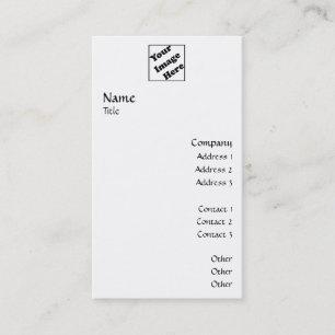 Carte De Visite Le logo vertical lissent 2