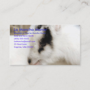 Carte De Visite Le Manoir de La Mancha
