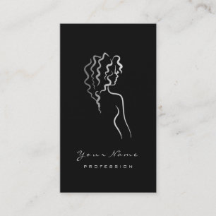 Carte De Visite Le maquillage des yeux d'Eyebrow clignote le logo 