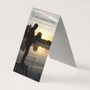 Carte De Visite Le matin du pêcheur