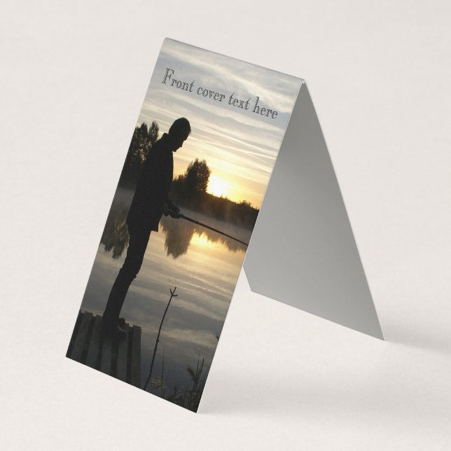 Carte De Visite Le matin du pêcheur (Devant)