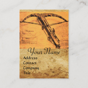 CARTE DE VISITE LE MONOGRAMME GÉANT DU CROSSBOW