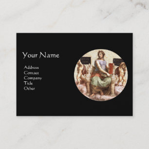 Carte De Visite LE Monogramme PHILOSOPHE, Or Noir