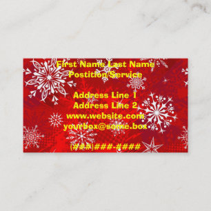 Carte De Visite Le père noël
