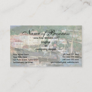 Carte De Visite Le Port, Nice par Berthe Morisot