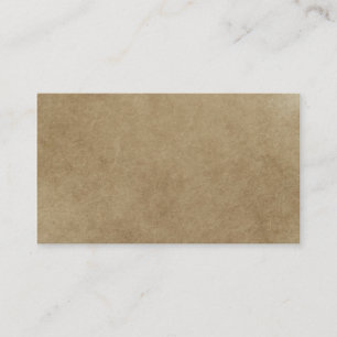 Carte De Visite Le sac de papier Brown aiment Texutre