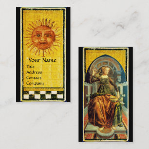 CARTE DE VISITE LE SOLEIL ANTIQUE ET MODÉRATION DE LA RENAISSANCE