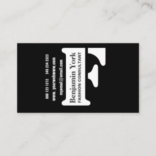 Carte De Visite Le succès commence maintenant ! Noir chic