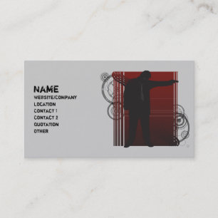 Carte De Visite Le tireur