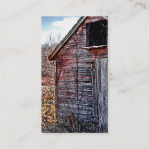 CARTE DE VISITE LE VIEUX HANGAR EN BOIS