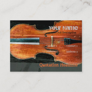 Carte De Visite Le violoncelle