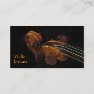 Carte De Visite Leçons de violon