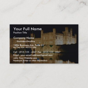 Carte De Visite Leeds Castle, Kent, Angleterre